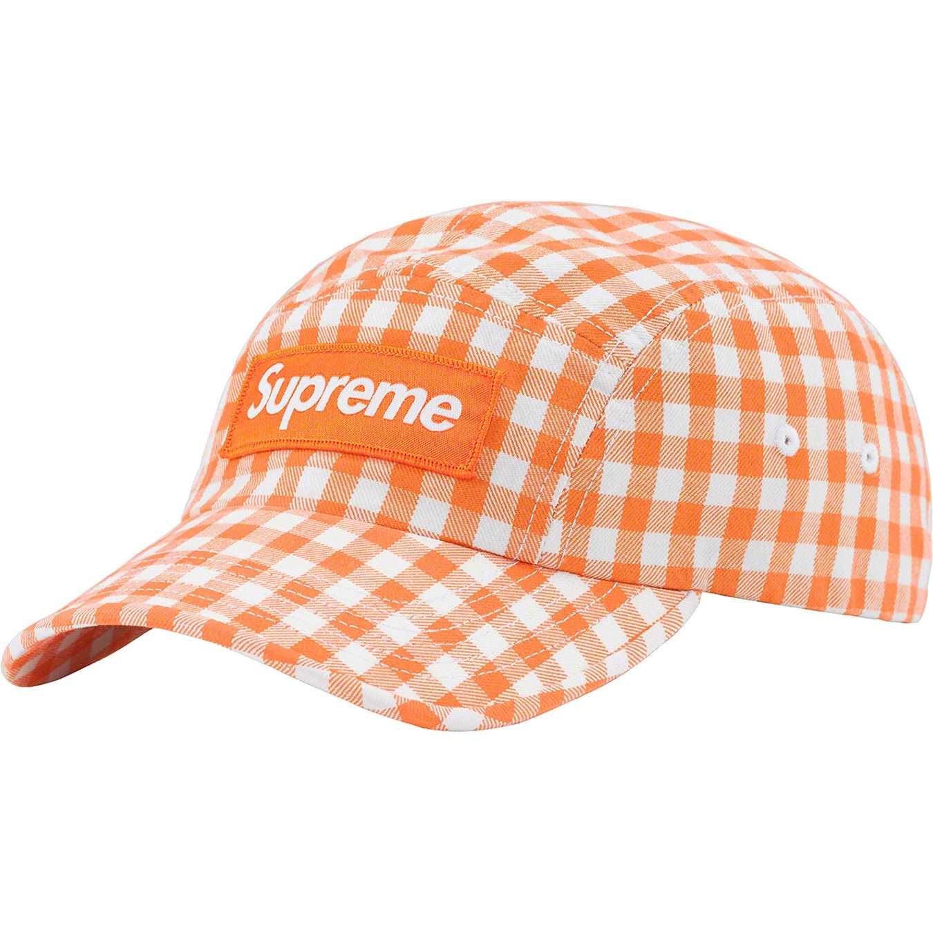 Gingham Camp Cap view 2